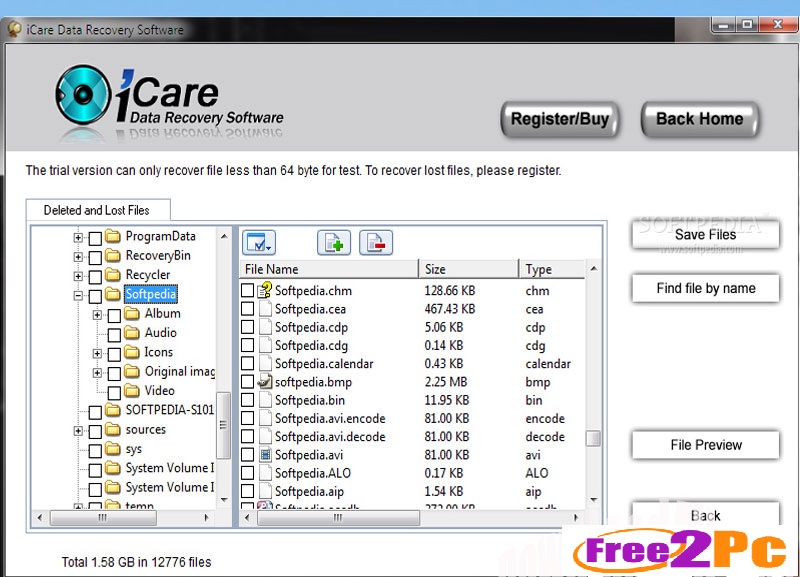icare format recovery 5.3 serial key free